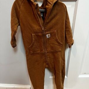 Carhartt Fleece Full-Zip Coveralls with Hood